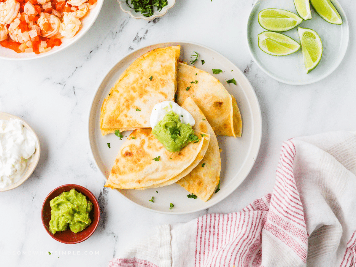 Quick & Easy Shrimp Quesadillas: Under 30 Minute Weeknight Meal